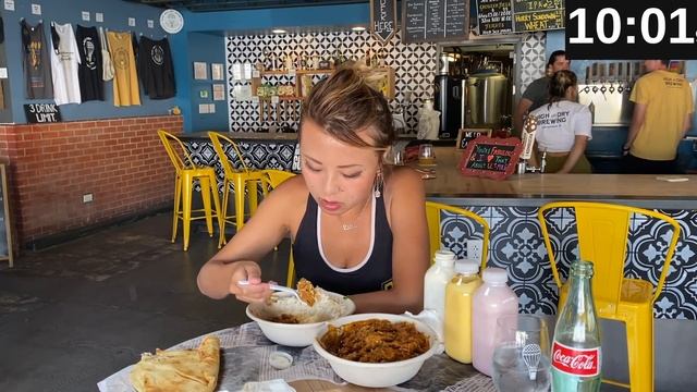 SPICY GHOST PEPPER CURRY FAMILY PACK CHALLENGE!!! at Tikka Spice in Albuquerque, NM!! #RainaisCrazy смотреть онлайн