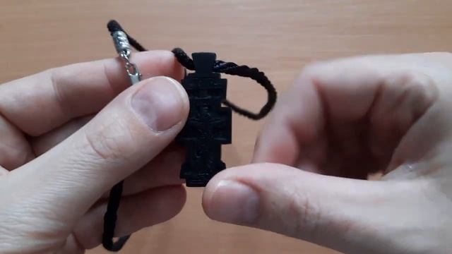 Крест из дерева как у Фёдора Емельяненко. Нательный крестик из чёрного граба. Крест ручной работы. смотреть онлайн