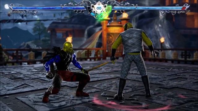 SoulCalibur VI - DESTRO vs TELE-VIPER (S2) (Python Patrol) - Cobra смотреть онлайн