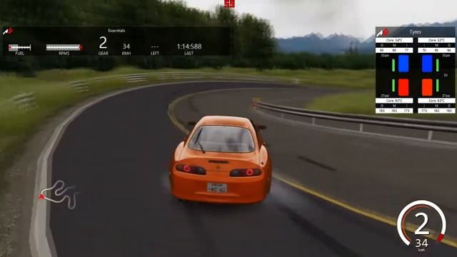 Assetto Corsa - Intel Core i3 6006u, Nvidia GT940MX , Benchmark Test , Acer E5-475g смотреть онлайн
