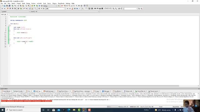 C++ #4 array exercises смотреть онлайн