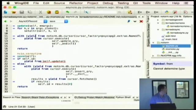 From Synchronous to Asynchronous Postgres with Tornado смотреть онлайн