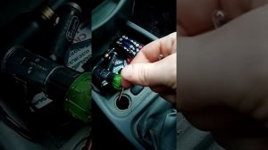 Замена лампы освещения прикуривателя калины