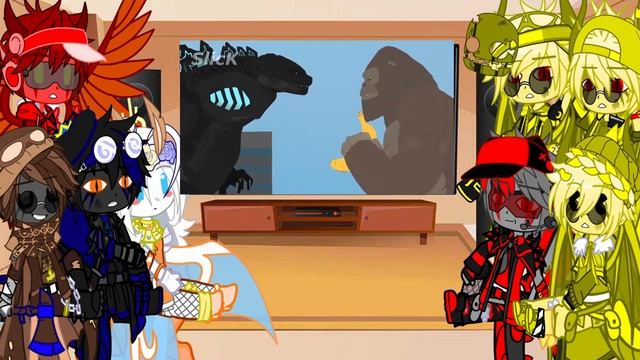 //Kaijus React To Godzilla VS Kong Final Battle But The Roles Are Reversed// by Slick// смотреть онлайн