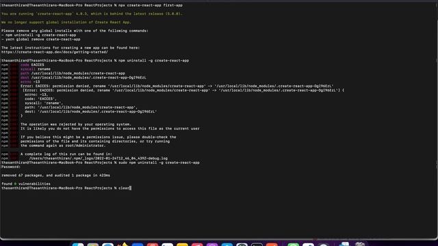 You are running `create-react-app` 4.0.3, which is behind the latest release (5.0.0) - React-JS смотреть онлайн