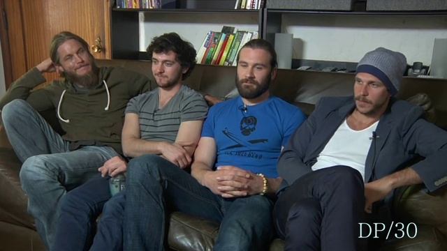 Vikings Interview - Travis Fimmel, George Blagden Bromance