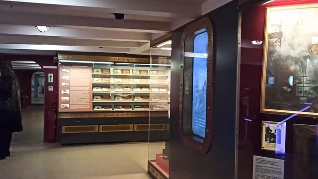 Музей внутри крейсера Аврора. Посмотрели экспозицию. смотреть онлайн