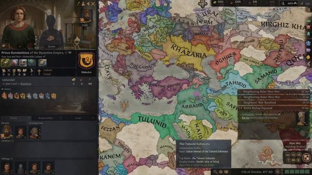 CK3 Achievements - Frankokratia смотреть онлайн