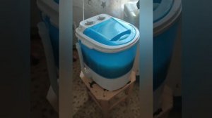 Стиральная машинка Moon Star с отжимом, китайская версия Малютки