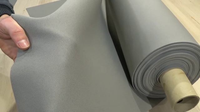 Ткань сетка тёмно-серая на поролоне.Обзор... смотреть онлайн