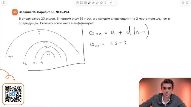 Вариант 35. Номер 14. ОГЭ по Математике 2024 Ященко. №42494 смотреть онлайн