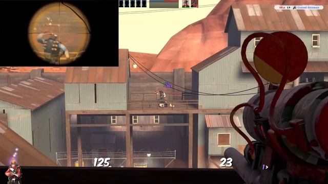 TF2 "Meet the" SFM in a real game! (limited view, check my channel for new if you can't watch) смотреть онлайн