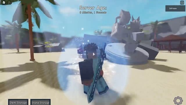 Checking out the Roblox Jojo Game with GIRL STANDS... смотреть онлайн