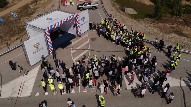 видео 2019 год Завершение реконтрукции автодороги Вилюй на участке Якутск Бердигестях открытие смотреть онлайн