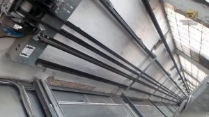 Распашной лифт с нижним МП в паре с... Otis GEN2!