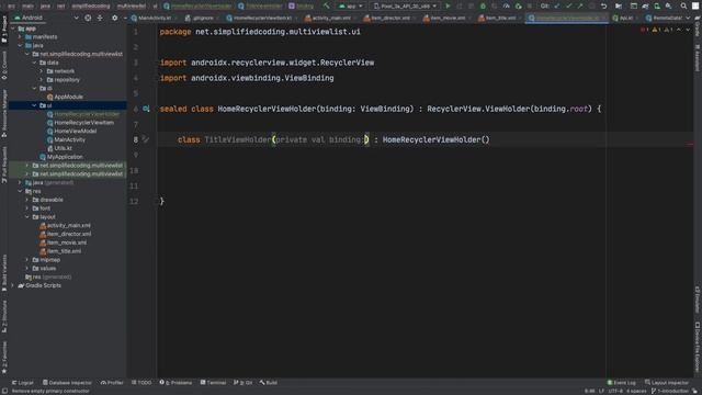 RecyclerView with Multiple View Types - #2 ViewHolder смотреть онлайн