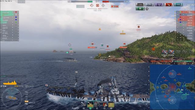 Ise Hard Carry || World of Warships смотреть онлайн