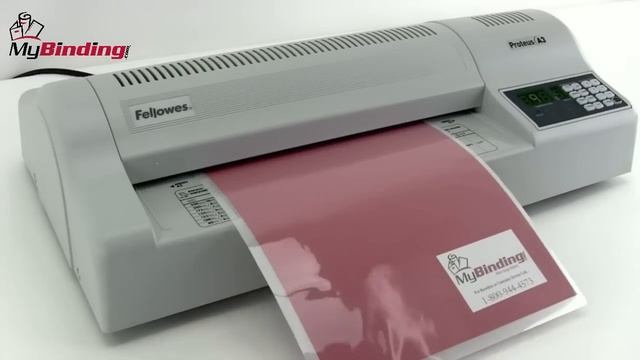Fellowes Proteus A3 125 13-Inch Professional Laminator Demo смотреть онлайн