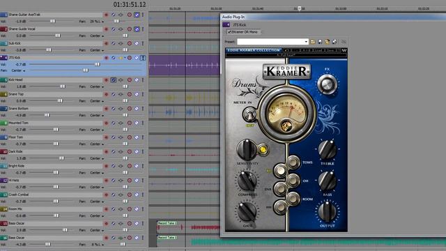 Eddie Kramer VST Plugins - Kick Drum Demo смотреть онлайн