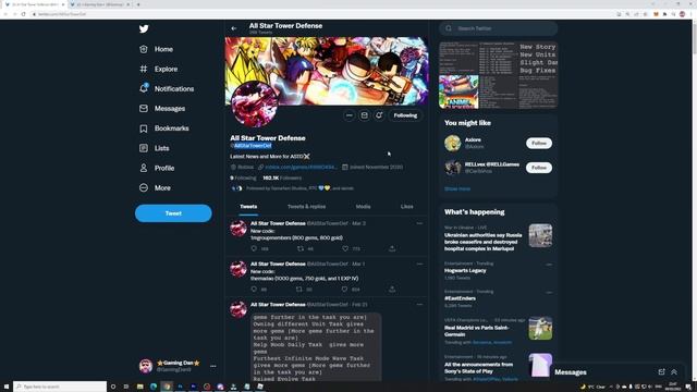 How To *VERIFY TWITTER ACCOUNT* In Roblox All Star Tower Defense To Get The Social Rewards! смотреть онлайн