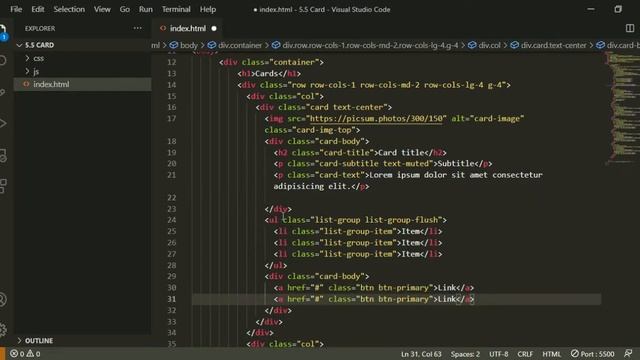 Bootstrap 26-dars. Card 2-qism смотреть онлайн