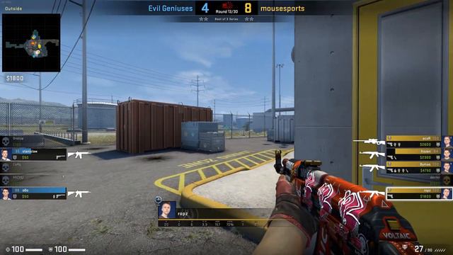 CS GO POV Demo Ropz Vs Evil Geniuses On Nuke (IEM Cologne LAN)