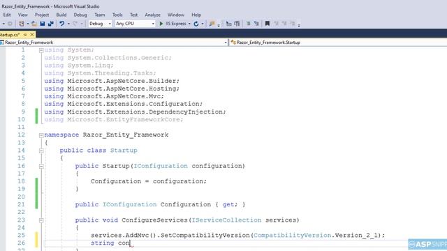 Hindi | ASP.Net Core Razor Pages: Simple Entity Framework Tutorial with example смотреть онлайн