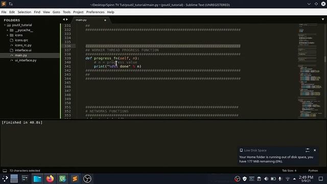 #19 Desktop App To Monitor All System Information | Python | PYQT | PYSIDE2/6 | PSUTIL Modern GUI U смотреть онлайн