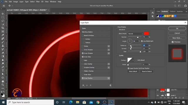 Neon Effect | Photoshop | neon effect tutorial | Photoshop 2020 смотреть онлайн