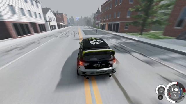 RALLY ГРУППЫ Б НА SUBARU IMPREZA В BEAMNG DRIVE смотреть онлайн