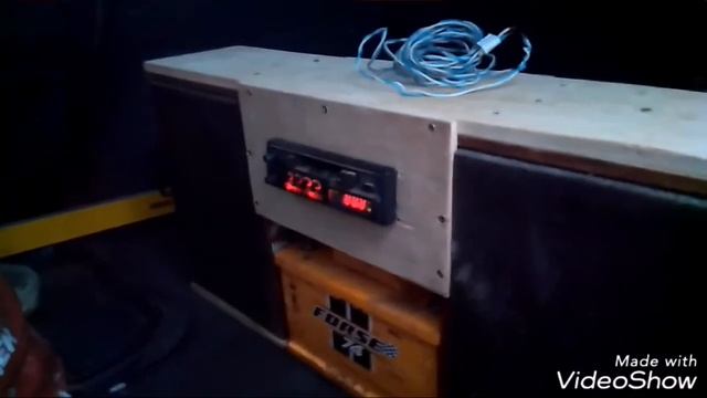 Самый тихий муз.центр в мастерскую ( гараж) своими руками.