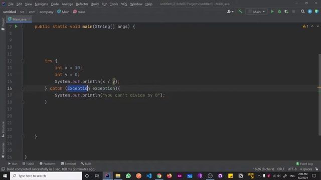 Java in Arabic - #14 try & catch смотреть онлайн