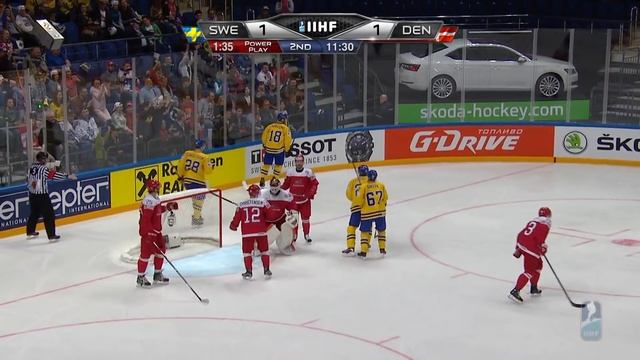 Tre Kronor rally for win | Sweden-Denmark HL | #IIHFWorlds 2016 смотреть онлайн