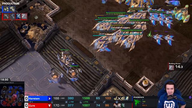Harstem goes Mothership in a $500K Tournament - StarCraft 2 смотреть онлайн