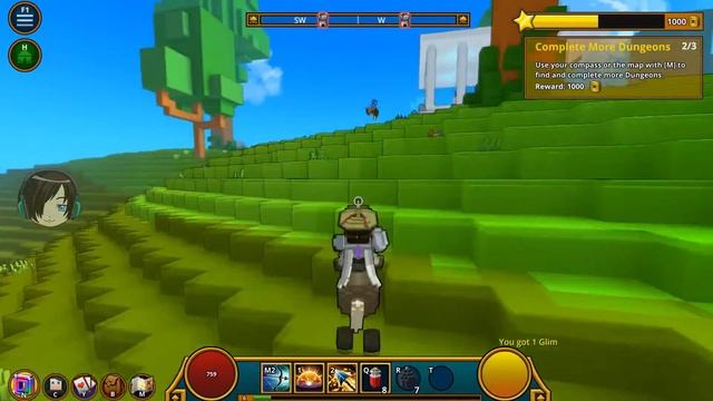 Мини-обзор для новичков TROVE. Убийца minecraft! Бесплатно в steam! смотреть онлайн