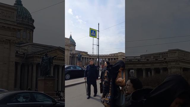 Казанский Собор: весенний пейзаж🌠🌈⛵️ смотреть онлайн