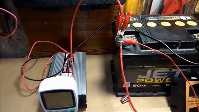 Солнечная Электростанция 12 Вольт.(маломощная).Инвертор.Контроллер.Солнечные панели.АКБ. смотреть онлайн