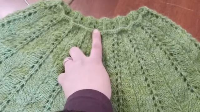 свитер Зелёный мох смотреть онлайн