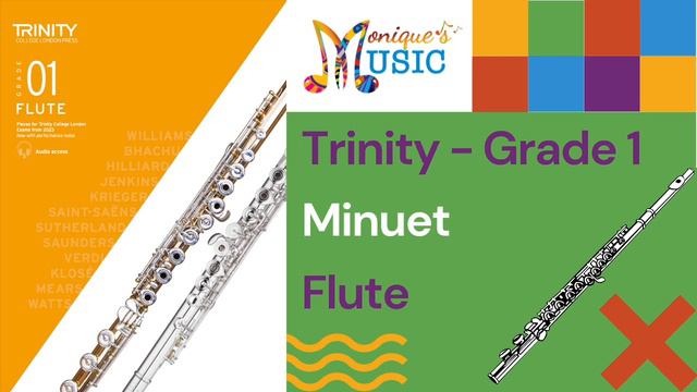 Trinity - Flute - Grade 1 - Minuet @106bpm смотреть онлайн