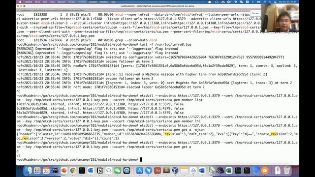 5.2 Kubernetes 控制平面组件：etcd · 第二课【极客大学-云原生训练营】 смотреть онлайн