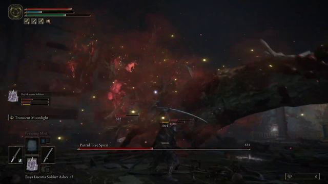 Elden Ring - Putrid Tree Spirit (No Damage) War-Dead Catacombs смотреть онлайн