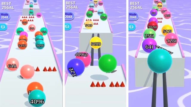 Ball Run Infinity Ball Run 2048 Gameplay 32L смотреть онлайн