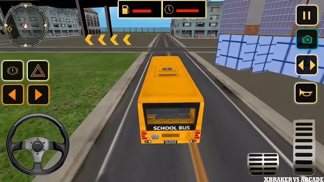City High School Bus Driving Simulator Pro My Old School Bus 2018 - Android GamePlay Full HD смотреть онлайн