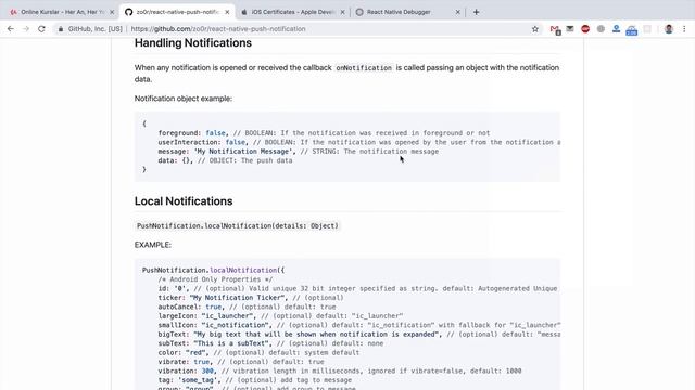 React Native Push Notifications #3 - Bildirim Detayları смотреть онлайн