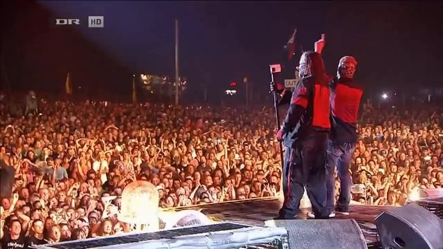 Slipknot - Spit It Out Live Roskilde Festival 2009 HD смотреть онлайн