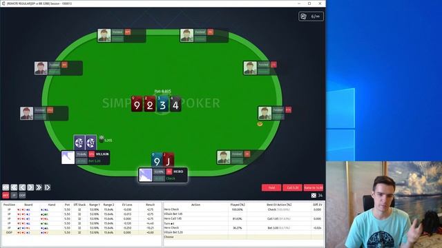 Simple GTO Trainer - обзор пака GTO MTT PACK By Vea от Андрея BabyShark14