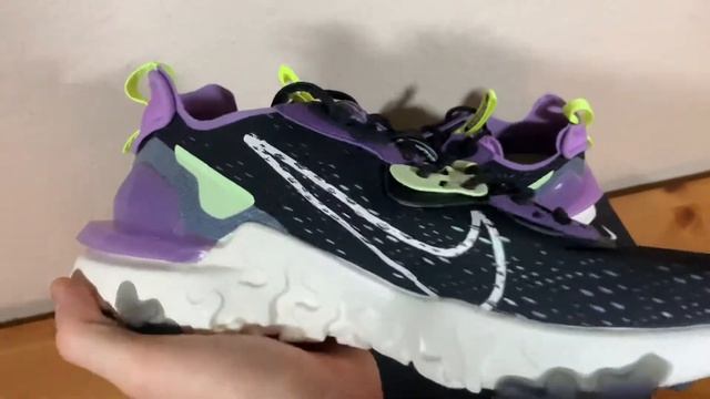 Nike React Vision Gravity Purple Volt CD4373-002 смотреть онлайн