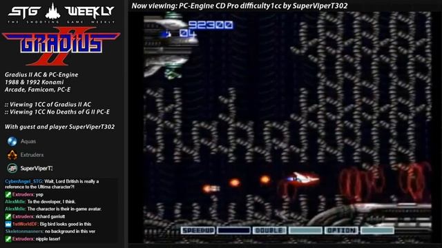 Shooting Game Weekly #171: Gradius II (Arcade & PC-Engine) смотреть онлайн