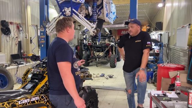 Сломался BRP? Что делать? В гостях у Volna racing. Гаражный треп смотреть онлайн