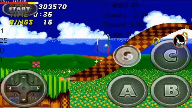 Sonic max android : emerald hill and debug mode смотреть онлайн